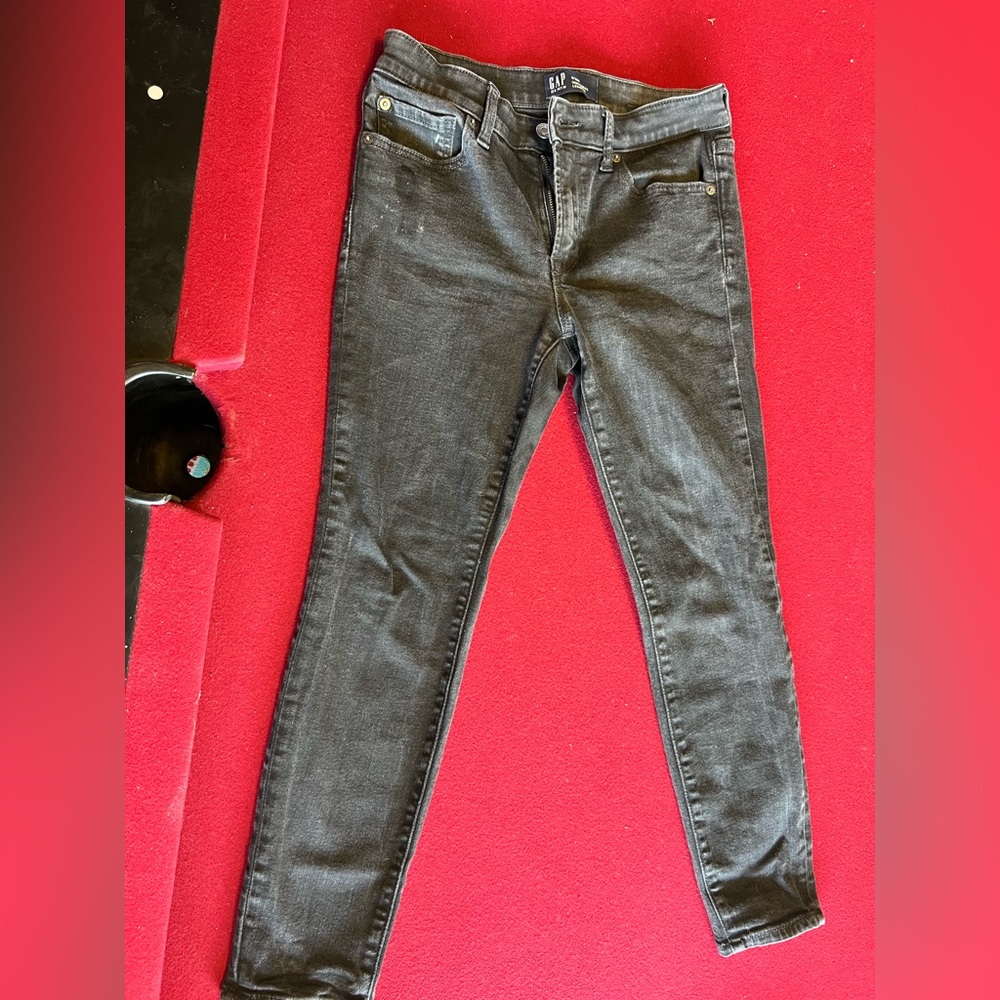 GAP Charcoal Denim Leggings